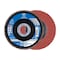 Pferd 4-1/2" x 7/8" A.H. POLIFAN Flap Disc - A-COOL SG INOX+ALU, Aluminum oxide, 40 Grit, Flat 62361 - alternate 1